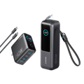 Anker Laptop Power Bank (25K, 165W, Built-In and Retractable Cables)